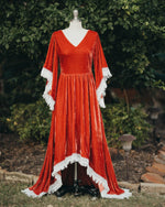 Arwen Velvet Dress in Copper (Women)