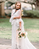 bohemian affordable wedding dresses
